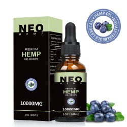 NEOHEMP Original & Blueberry Hemp Oil Drops 10000mg 30ml, Vegan & Vegetarian Friendly NEOHEMP Original & Blueberry Hemp Oil Drops 10000mg 30ml, Vegan & Vegetarian Friendly
