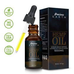Precious Earth 5000mg, Broad Spectrum Hemp Oil Extract, Premium Organic Extracts, Made in USA Precious Earth 5000mg, Broad Spectrum Hemp Oil Extract, Premium Organic Extracts, Made in USA