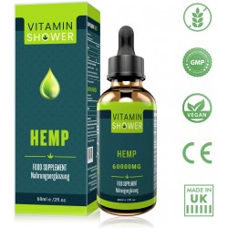 Vitamin Shower Broad Spectrum Hemp Oil Drops, High Strength Hemp Extract(60000 mg) Vitamin Shower Broad Spectrum Hemp Oil Drops, High Strength Hemp Extract(60000 mg)